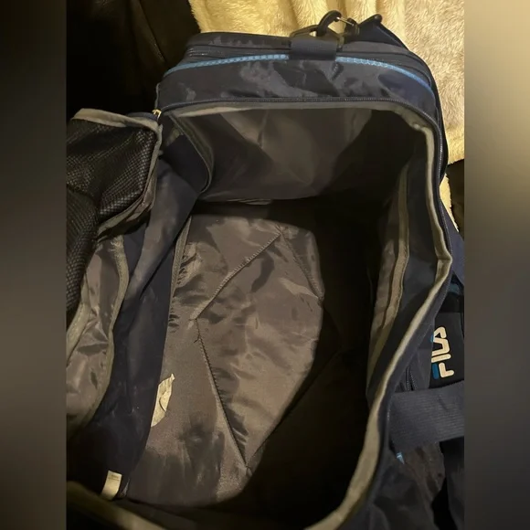 Blue Fila Duffel Bag - Picture 4 of 5